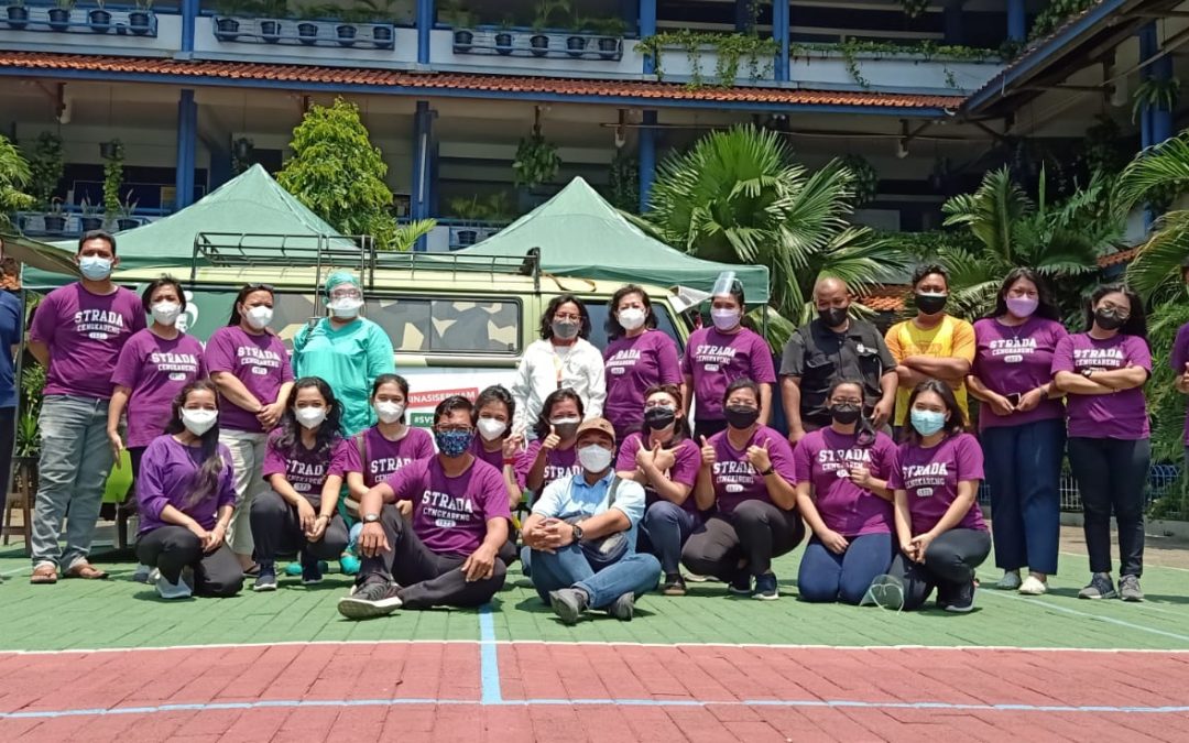 VAKSIN KE-2 SMP STRADA PELITA II